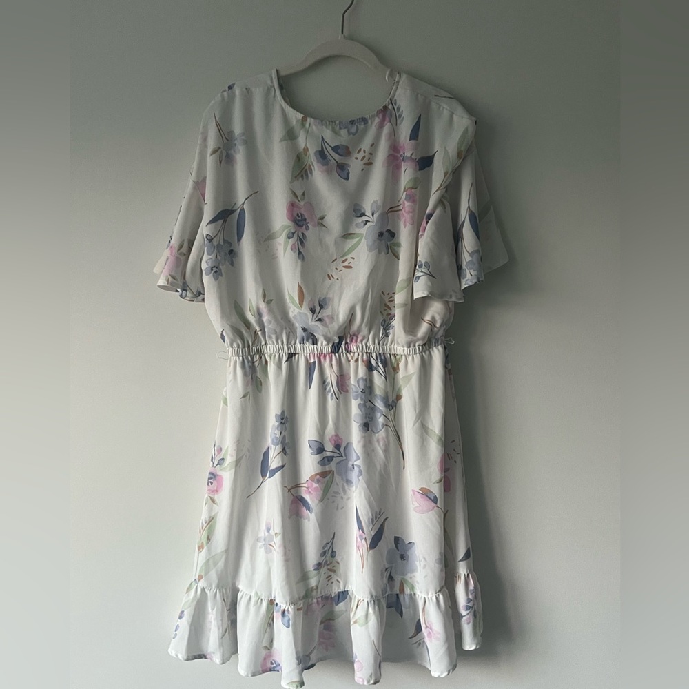 Floral Wrap Dress